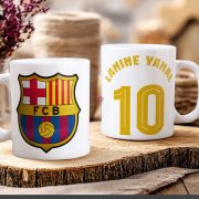   Prémium Barcelona Bögre személyre szabható, egyedi névvel 330ml