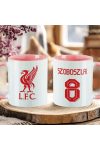 Prémium Real Madrid Bögre személyre szabható, egyedi névvel 330ml Rózsaszín bögre