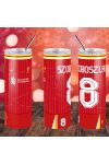 Liverpool Duplafalú termosz egyedi névvel 600 ml "Home kit"