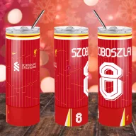   Liverpool Duplafalú termosz egyedi névvel 600 ml "Home kit"
