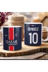 Prémium PSG Bögre személyre szabható, egyedi névvel 330ml "Home kit"
