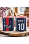Prémium PSG Bögre személyre szabható, egyedi névvel 330ml Rózsaszín bögre "Home kit"