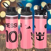  Prémium Inter Miami fém sportkulacs egyedi névvel 850 ml "Messi"