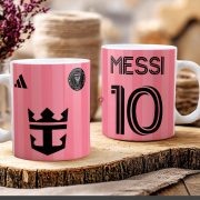   Prémium Inter Miami Bögre személyre szabható, egyedi névvel 330ml "Messi"