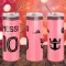 Inter Miami Duplafalú termosz egyedi névvel 600 ml "Messi"