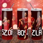   Szoboszlai Duplafalú termosz egyedi névvel 600 ml "SZOBO 2025"