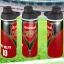 ARSENAL fém kulacs egyedi névvel és számmal 750 ml "ZIPPER"
