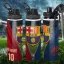 Prémium BARCELONA fém sportkulacs egyedi névvel és számmal 850 ml "ZIPPER"