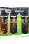 BARCELONA fém kulacs egyedi névvel és számmal 750 ml "ZIPPER"