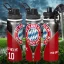 Prémium Bayern München fém sportkulacs egyedi névvel és számmal 850 ml "ZIPPER"