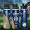 Prémium Inter Milan fém sportkulacs egyedi névvel és számmal 850 ml "ZIPPER"