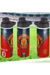 Manchester United fém kulacs egyedi névvel és számmal 750 ml "ZIPPER"