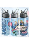 Személyre szabható "Labubu x Stitch" fém kulacs egyedi névvel 750 ml