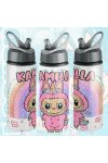 Személyre szabható "Labubu Rainbow" fém kulacs egyedi névvel 750 ml
