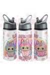 Személyre szabható "LABUBU Friends" fém kulacs egyedi névvel 750 ml