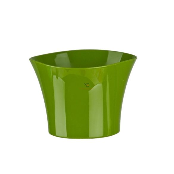 Kaspó Prymulka műanyag 12x9cm zöld