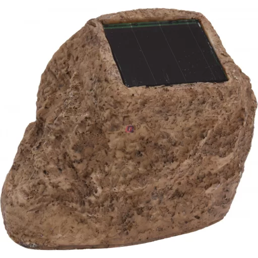 Kerti szolár lámpa szikla formájú 4 led, 12 cm 4 színben
