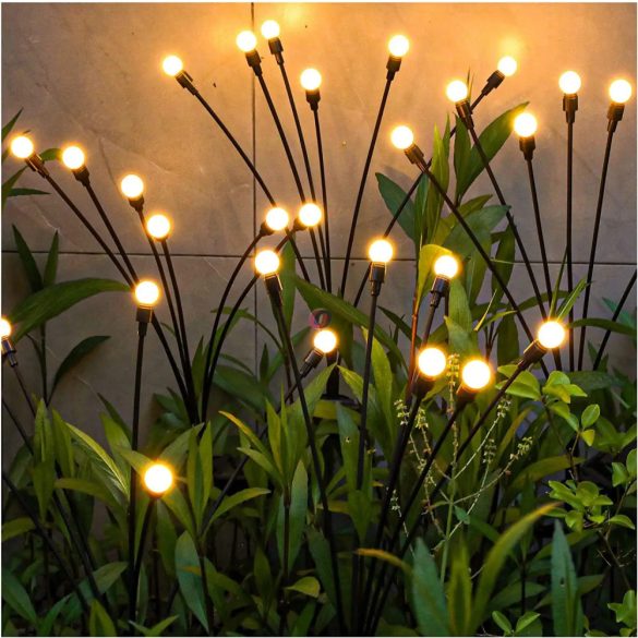 XL Prémium napelemes lámpa 75 cm 6 LED Fireball