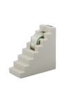 Celluxtépő lépcső alakú poly 11x6x5cm szürke