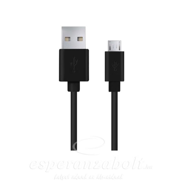 Esperanza Micro USB 2.0A A-B M/M 1.5m kábel fekete
