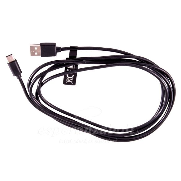 Esperanza USB A USB Type-C kábel 2M fekete USB type C töltő EB227K