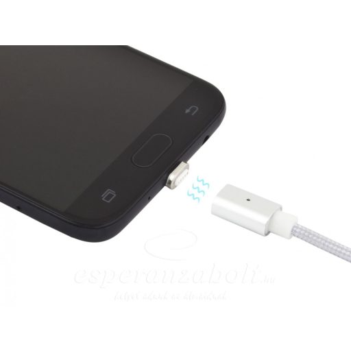 Esperanza Micro USB 2.0 A-B M/M mágneses töltő kábel EB230