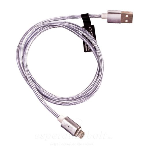 Esperanza Micro USB 2.0 A-B M/M mágneses töltő kábel EB230