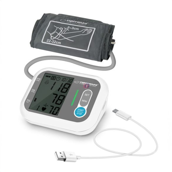 Esperanza STAMINA felkaros Vérnyomásmérő ECB005 USB