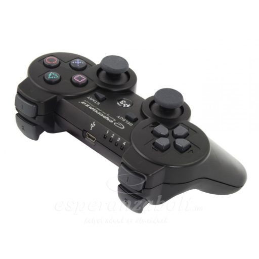 Esperanza Marine Bluetooth Controller Gamepad Playstation 3-hoz PS3 EGG109K