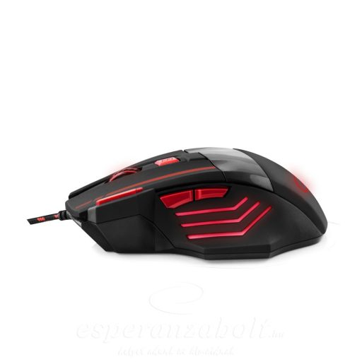 Esperanza Gaming Egér 7D Opt. Usb Mx201 Wolf Red