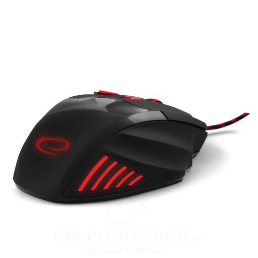 Esperanza Gaming Egér 7D Opt. Usb Mx201 Wolf Red