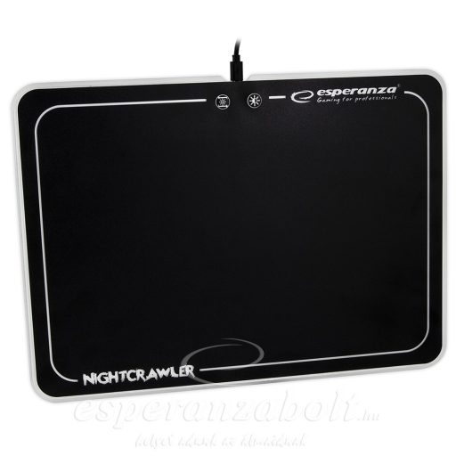 Esperanza Nightcrawler Egérpad LED világítással EGP104