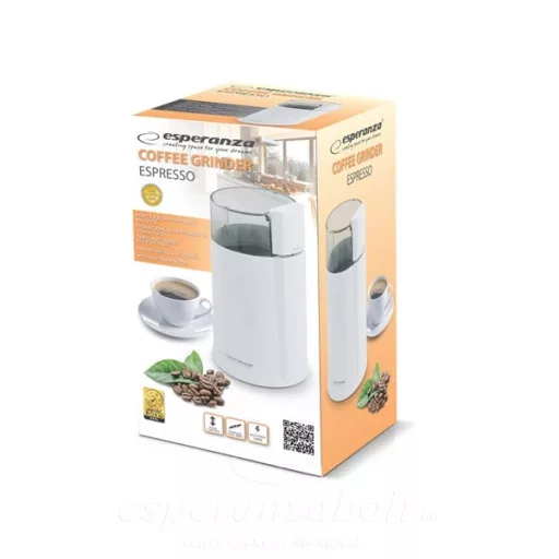 Esperanza Espresso Kávédaráló fehér EKC001W
