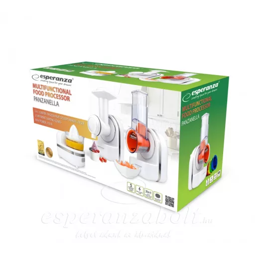 Esperanza Multifunkciós robotgép Reszelő Fagylaltkészítő Citrus facsaró az egyben