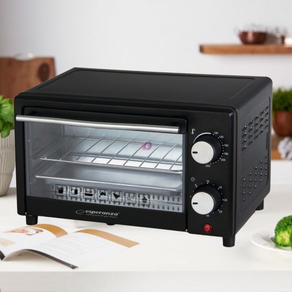 Esperanza Mini Sütő Calzone 10L melegszendvics sütő, grill
