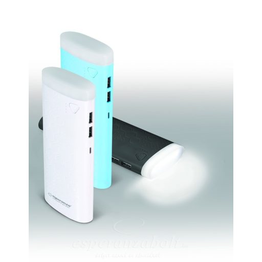Esperanza Power Bank Fermion 10000Mah White EMP114