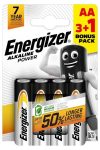 Energizer Power Alkáli Ceruza Elem AA 4 db-os bliszter