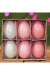 Húsvéti tojás 6 darab akasztó nélküli 6 cm