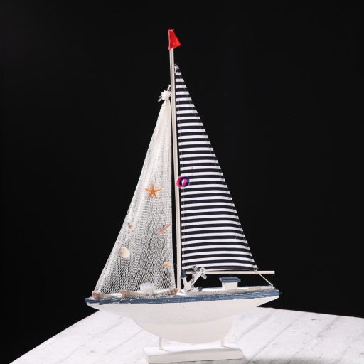 Hajó fa  68,5 cm kék