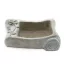 Kőtál rózsás cement 20,5x15x6 cm szürke