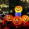 5 db-os felfújható Halloween tökfej LED világítással