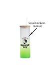 Egyedi fényképes / logózott pohár, egyedi grafikával 600 ml zöld átmenetes