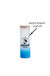 Egyedi fényképes / logózott pohár, egyedi grafikával 600 ml kék átmenetes
