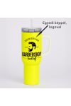 Egyedi fényképes / logózott utazó termosz bögre, egyedi grafikával 1200 ml Neon Sárga