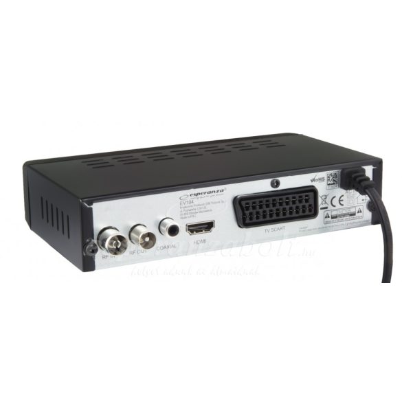 Esperanza beltéri egység set top box tuner DVB-T/T2 EV104