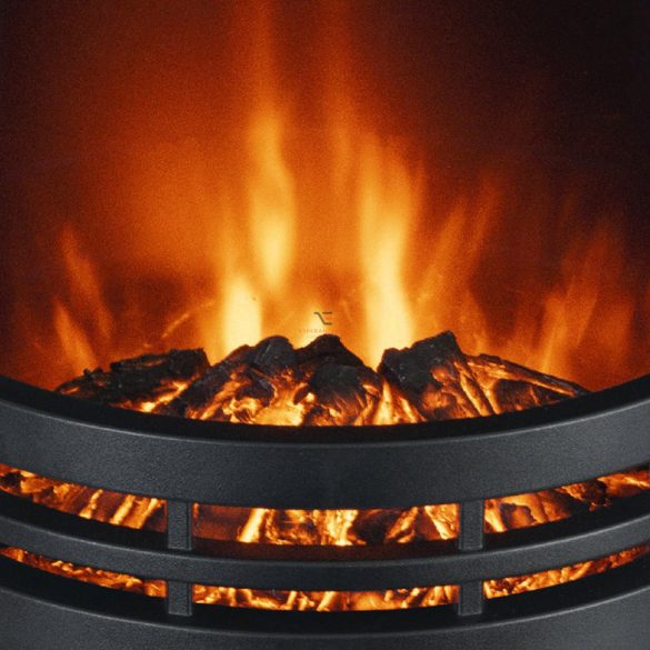 Home Elektromos látványkandalló, álló, fekete, hengeres FKK 14