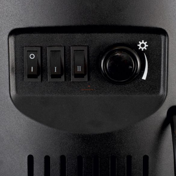 Home Elektromos látványkandalló, álló, fekete, hengeres FKK 14