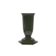 Váza műanyag 15x29,5cm zöld
