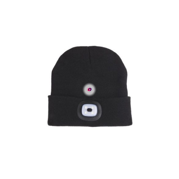 Sapka fejlámpával, beanie