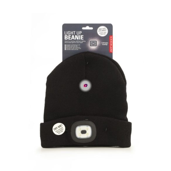 Sapka fejlámpával, beanie
